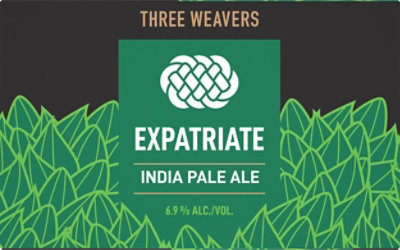 Three Weavers Brewing Co. Expatriate Ipa In Cans - 6-12 Fl. Oz.