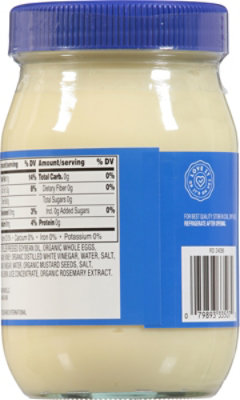 O Organics Organic Mayonnaise - 16 Fl. Oz. - Image 6