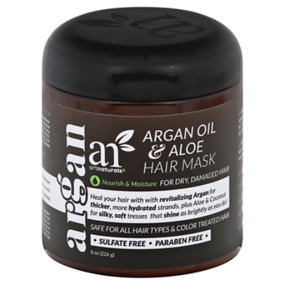artnaturals Argan Oil & Aloe Hair Mask - 8 Fl. Oz. - Image 1