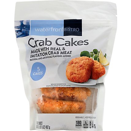 waterfront BISTRO Crab Cakes - 5 Count - Image 2