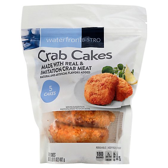 waterfront BISTRO Crab Cakes - 5 Count