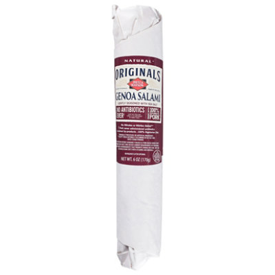 Dietz & Watson Originals Genoa Salami Chub 6 Oz - Image 4