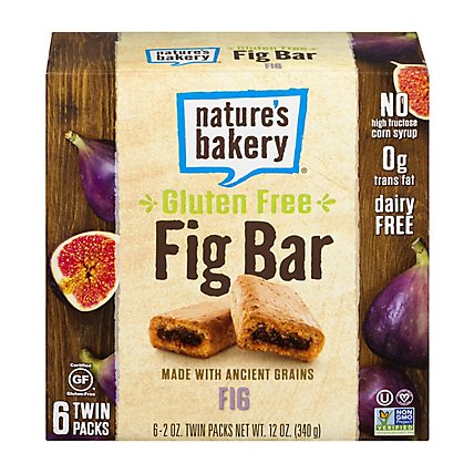 Natures Bakery Bar Fig Gf - 12 Oz - Image 4
