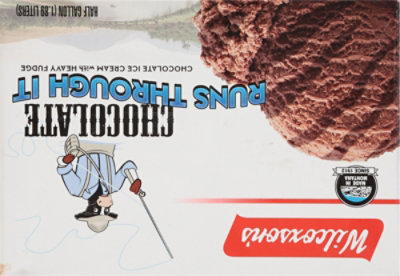 Wilcoxson's Chocolate Runs Through It Ice Cream - 0.5 Gallon - Image 5