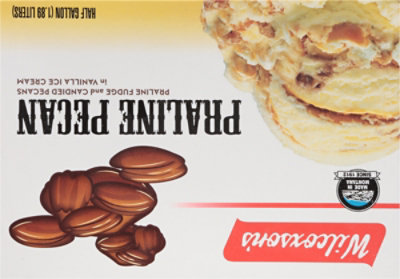 Wilcoxson's Pecan Praline Maple Flavored Ice Cream - 0.5 Gal - Image 5