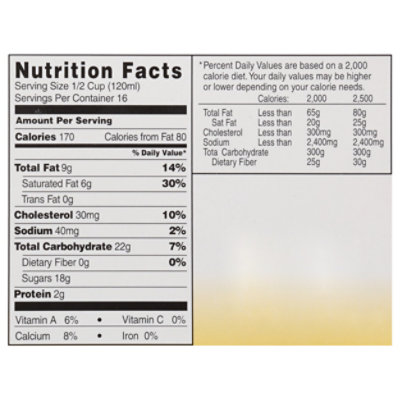 Wilcoxson's Pecan Praline Maple Flavored Ice Cream - 0.5 Gal - Image 3