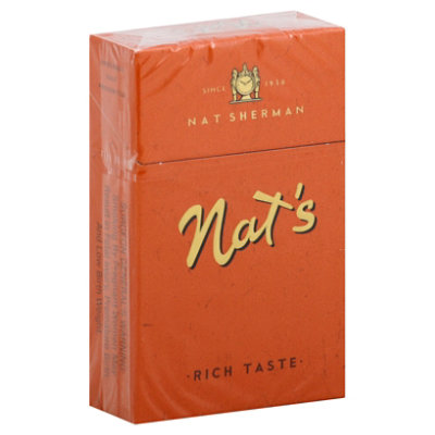 Nat Sherman Cigarettes Naturals Rich Taste FSC - Pack - albertsons