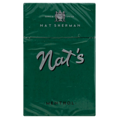 Nat Sherman Cigarettes Naturals Menthol FSC - Pack - Image 2