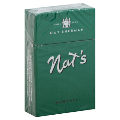 Nat Sherman Cigarettes Naturals Menthol FSC - Pack - Image 1