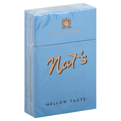 Nat Sherman Cigarettes Naturals Mellow Blue FSC - Pack