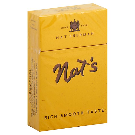 Nat Sherman Cigarettes Naturals Smooth Yellow FSC - Pack