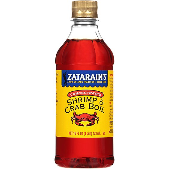 Zatarain's New Orleans Style Liquid Crab Boil - 16 Fl. Oz.