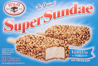 Its It Super Sundae Ice Cream Bar 10 Pack - 52.5 Fl. Oz. - Image 6