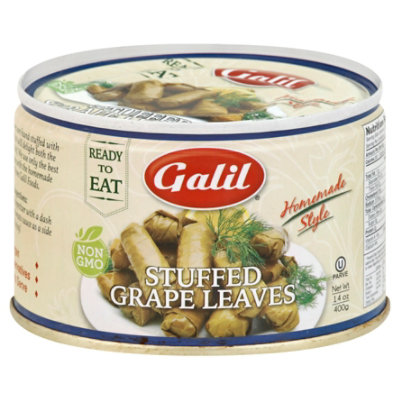 Galil Stuffed Grape Leaves Medium - 14 Oz - Image 1