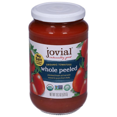 Jovial Whole Peel Tomato - 18.3 Oz - Image 3