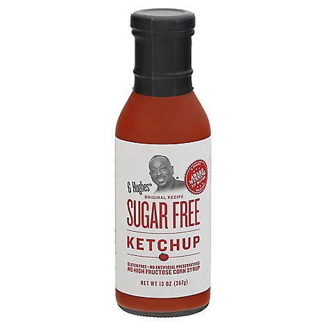 G Hughes Ketchup Sugar Free Original Recipe - 13 Oz