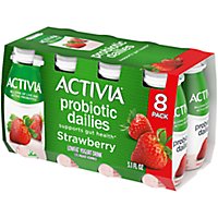 Activia Probiotic Dailies Strawberry Yogurt Drink - 8-3.1 Fl. Oz. - Image 1