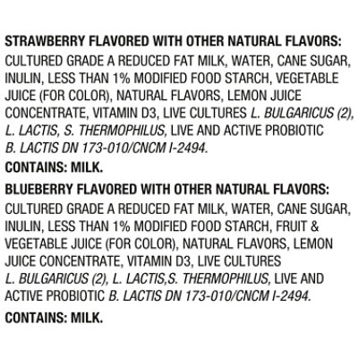 Activia Probiotic Dailies Strawberry And Blueberry Yogurt Drink - 8-3.1 Fl. Oz. - Image 5