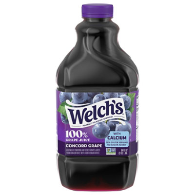 Welch 100% Grape Juice with Calcium - 64 Fl. Oz