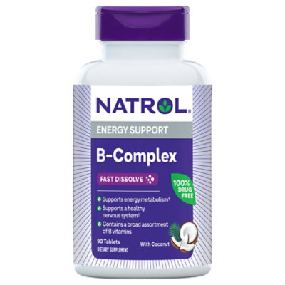Natrol B-Complex Fast Dissolve - 90 Count - Safeway