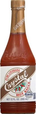 Crystal Hot Sauce With Garlic - 12 Fl. Oz. - Image 2