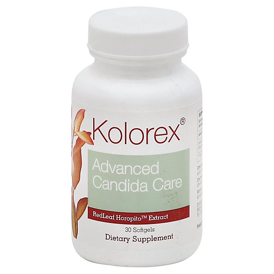 Kolorex Advanced Candida Care Softgels - 30 Count