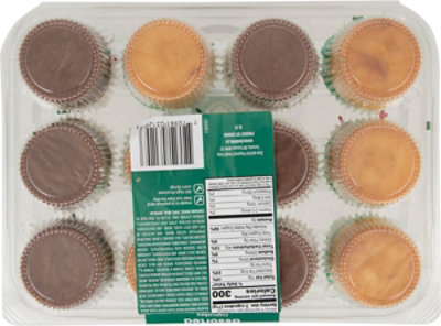 Bakery Christmas Cupcakes Assorted 12 Count - 10 Oz - Image 5