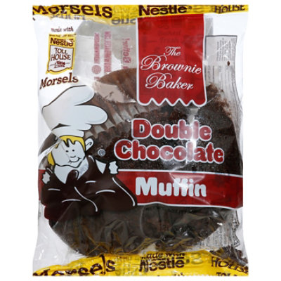 Brownie Baker Double Chocolate Muffin - 6 Oz - Image 3