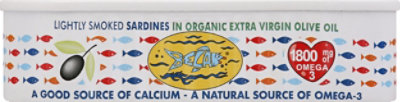 Bela Sardines Lightly Smoked in Organic Extra Virgin Olive Oil - 4.25 Oz - Image 6