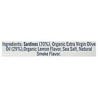Bela Sardines Lightly Smoked in Organic Extra Virgin Olive Oil Lemon Flavored - 4.25 Oz - Image 5