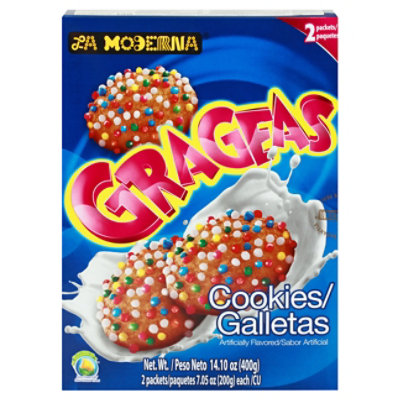 La Moderna Cookies Grageas Orange - 14.11 Oz - Image 3