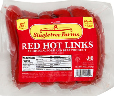 Singletree Farms Red Hot Links - 28 Oz - Image 2