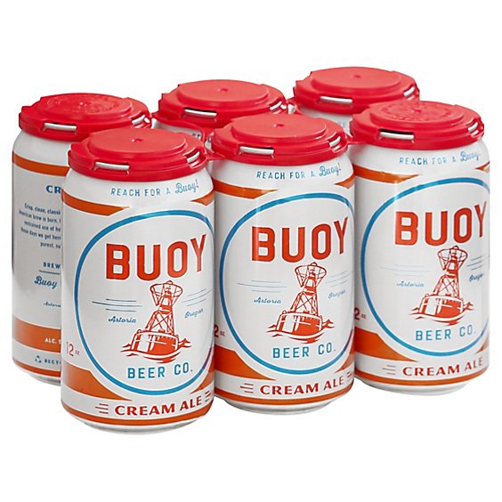 Buoy Beer Cream Ale In Bottles - 6-12 Fl. Oz.