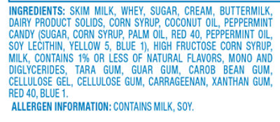 Blue Bunny Holiday Peppermint Stick Frozen Dessert - 48 Fl. Oz. - Image 4