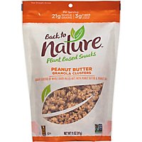 Back To Nature Granola Clusters Peanut Butter - 11 Oz - Image 1