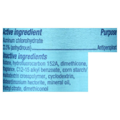 Secret Outlast Completely Clean Scent Dry Spray Antiperspirant and Deodorant - 3.8 Oz - Image 4