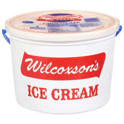 Wilcoxson's Chocolate Ice Cream - 5 Quart - Image 2