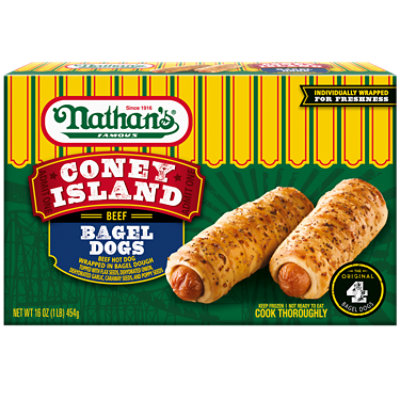 Nathan's Bagel Dogs - 16 Oz - Image 2