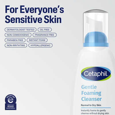 Cetaphil Foaming Cleanser - 8 Fl. Oz. - Image 5