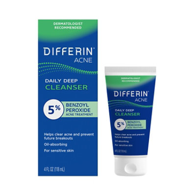 differin cleanser sensitive skin