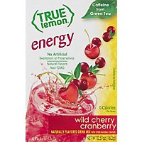 True Lemon Energy Drink Mix Wild Cherry Cranberry - 1.06 Oz - Image 1