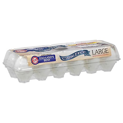 Egglands Best Large A Cage Free White - 12 Count