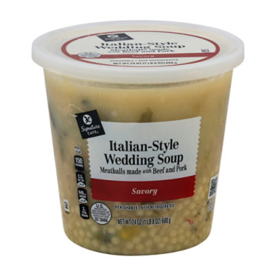 Signature Cafe Soup Wedding Soup - Online Groceries | Vons