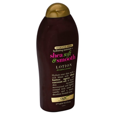 Ogx Lotion Shea Soft Smooth - 19.5 Oz