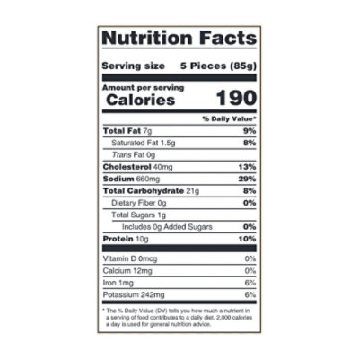 John Soules Foods Chicken Nuggets Fully Cooked Patty Fritters - 1.50 LB - Image 4