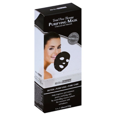 BioMiracle Purifying Mask - 5 Count - Image 1