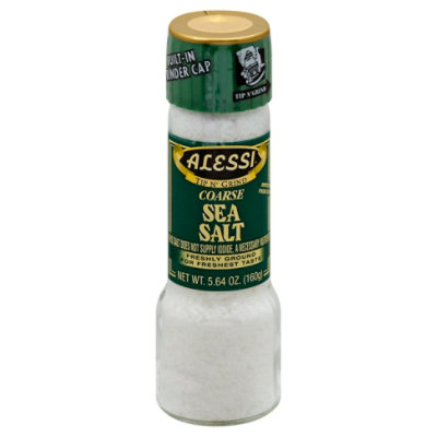 Coarse Sea Salt Grinder - Alessi Foods