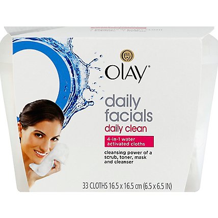 Olay Daily Facial Cleansing - 33 Count - Image 2