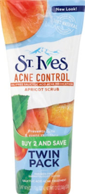 St. Ives Face Scrub Acne Control Apricot - 6 Oz - Image 2