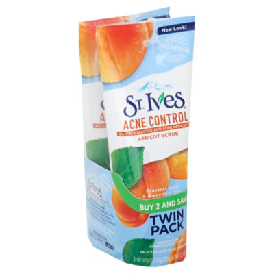 St. Ives Face Scrub Acne Control Apricot - 6 Oz